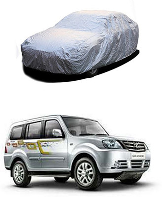 Toy Ville Car Cover For Tata Sumo Grande (Without Mirror Pockets)(Silver)
