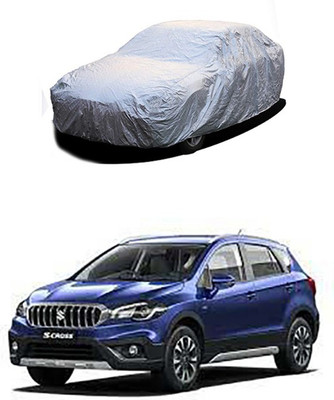 Coverit Car Cover For Maruti Suzuki S-Cross (Without Mirror Pockets)(Silver)