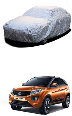 Coverit Car Cover For Tata Nexon (Without Mirror Pockets)(Silver)