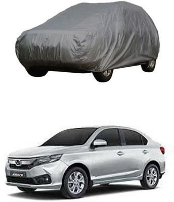 Coverit Car Cover For Honda Amaze (Without Mirror Pockets)(Grey)
