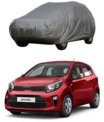 Coverit Car Cover For Kia Picanto (Without Mirror Pockets)(Grey)