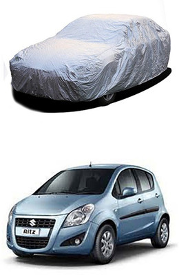 Coverit Car Cover For Maruti Suzuki Ritz (Without Mirror Pockets)(Silver)