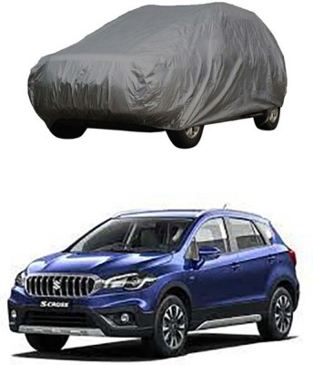 Toy Ville Car Cover For Maruti Suzuki S-Cross (Without Mirror Pockets)(Grey)
