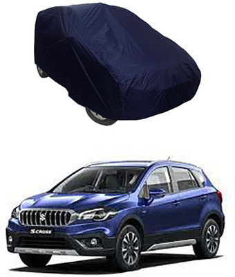 Coverit Car Cover For Maruti Suzuki S-Cross (Without Mirror Pockets)(Blue)