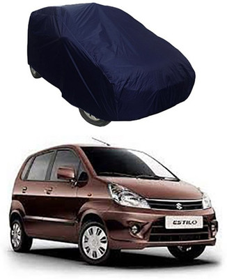 Toy Ville Car Cover For Maruti Suzuki Zen Estilo (Without Mirror Pockets)(Blue)