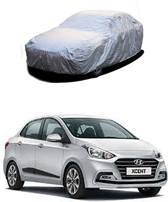 Coverit Car Cover For Hyundai Xcent (Without Mirror Pockets)(Silver)