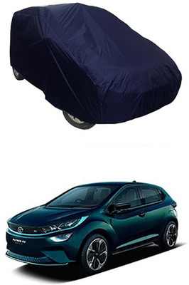 Toy Ville Car Cover For Tata Altroz EV (Without Mirror Pockets)(Blue)