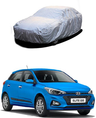 Coverit Car Cover For Hyundai Elite i20 (Without Mirror Pockets)(Silver)