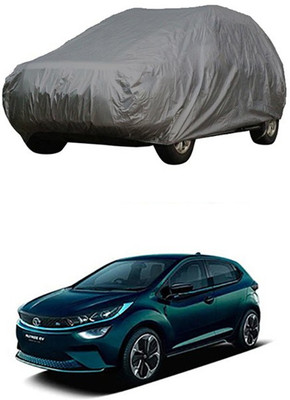 Toy Ville Car Cover For Tata Altroz EV (Without Mirror Pockets)(Grey)