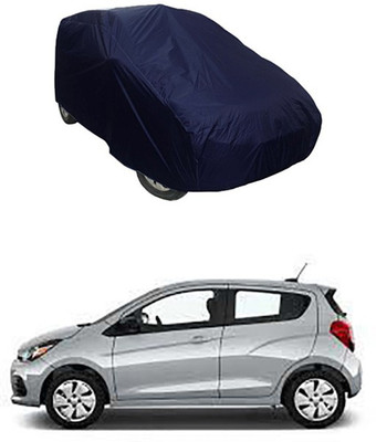 Coverit Car Cover For Chevrolet Spark (Without Mirror Pockets)(Blue)