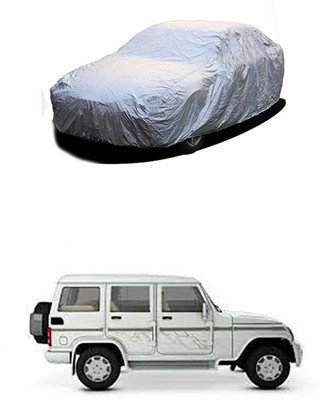 Coverit Car Cover For Mahindra Bolero (Without Mirror Pockets)(Silver)