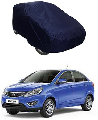 Coverit Car Cover For Tata Zest (Without Mirror Pockets)(Blue)
