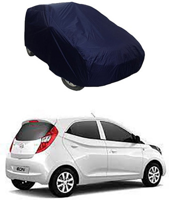 Coverit Car Cover For Hyundai Eon (Without Mirror Pockets)(Blue)