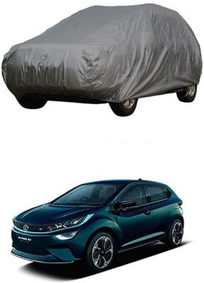 Coverit Car Cover For Tata Altroz EV (Without Mirror Pockets)(Grey)