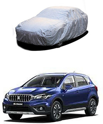 Coverit Car Cover For Maruti Suzuki S-Cross (Without Mirror Pockets)(Silver)
