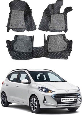arneja trading company Leatherite 7D Mat For  Hyundai Grand i10 Nios(Black)