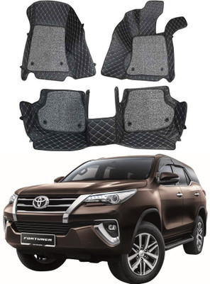 arneja trading company Leatherite 7D Mat For  Toyota New Fortuner(Black)