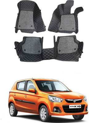 arneja trading company Leatherite 7D Mat For  Maruti Suzuki Alto K10(Black)