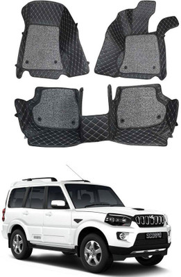 arneja trading company Leatherite 7D Mat For  Mahindra New Scorpio(Black)