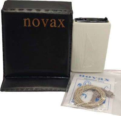 Novax 791 ECONOMY POCKET TYPE HEARING AID ECONOMY POCKET HEARING AIDS POCKET TYPE Hearing Aid(White)