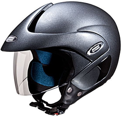 STUDDS MARSHALL OPEN FACE Motorsports Helmet(Gun grey)