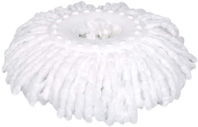 CHOTALIYA HMR121 Quick Spin Microfibre Mop Head Refil (Pack of 1) Refill(White)