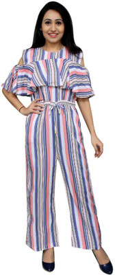 FASHION FLY Floral Print Girls Jumpsuit