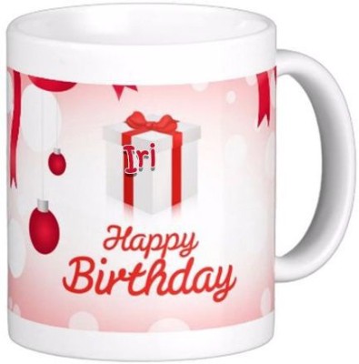 GNS Happy Birthday Iri Wish 82 Ceramic Coffee Mug(330 ml)