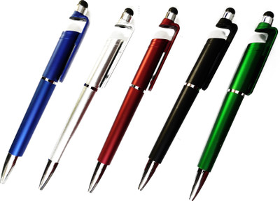 Gadget Zone STYLISH PEN Ball Pen Refill(Pack of 5, Ink Color - Blue)