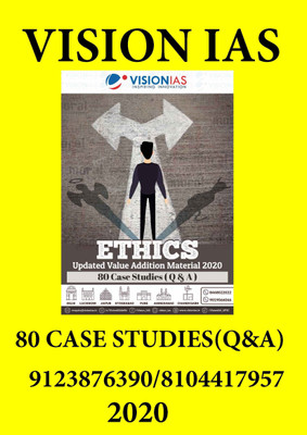 Vision Ias Ethics - 80 Case Studies - 2020(Paperback, VISION IAS)