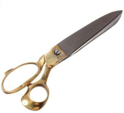 SBTs Bata Scissor High Class Temperd Tailor and Ladies Used Roll over image to zoom in Bata Scissor High Class Temperd Tailor and Ladies Used Scissors(Set of 1, Silver, Gold)