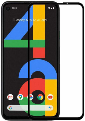 LIKEDESIGN Edge To Edge Tempered Glass for Google Pixel 4a(Pack of 1)