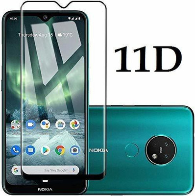 SMARTCASE Edge To Edge Tempered Glass for Nokia 7.2(Pack of 1)