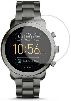 KACA Edge To Edge Screen Guard for Fossil Q Explorist Smartwatch (46 mm) Smart Watch [Better than Tempered Glass](Transparent, Pack 2)(Pack of 2)