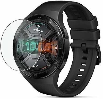 Guardpad Edge To Edge Screen Guard for Huawei Watch GT 2e (35 mm) Smart Watch [Better than Tempered Glass][Transparent, 2 Pack](Pack of 2)