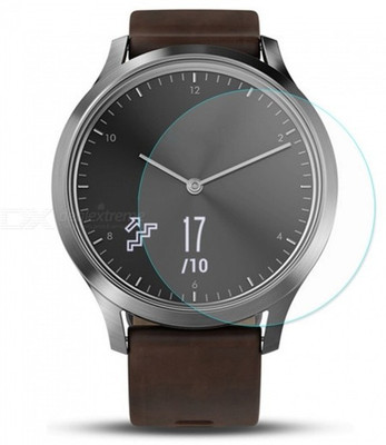 KACA Edge To Edge Screen Guard for Garmin Vivomove HR Smart Watch [Better than Tempered Glass](Transparent, Pack 2)(Pack of 2)