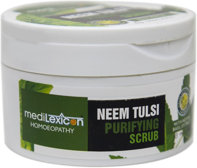 medilexicon Neem tulsi face scrub 100gms Scrub(100 g)