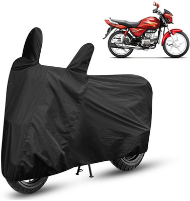 AutoRetail Two Wheeler Cover for Hero(Splendor Pro, Black)