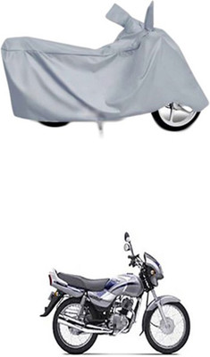 Coverit Two Wheeler Cover for TVS(Silver)