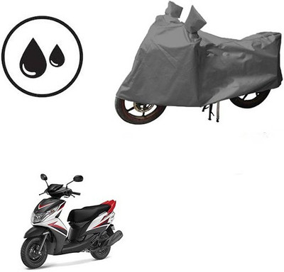 RPSENTTERPR Waterproof Two Wheeler Cover for Yamaha(Ray Z, Grey)