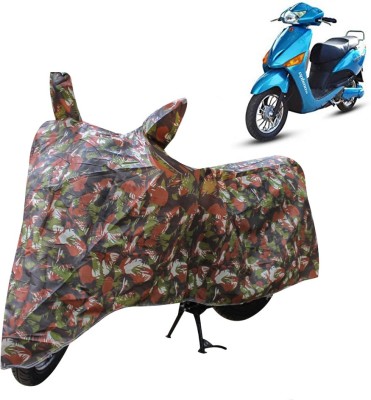 THE REAL ARV Two Wheeler Cover for Hero(Electric Optima, Multicolor)