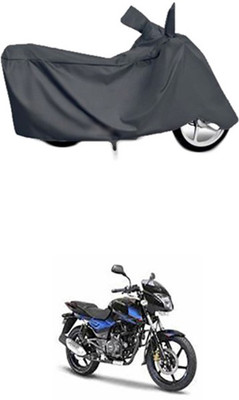 Toy Ville Two Wheeler Cover for Bajaj(Pulsar 150 DTS-i, Grey)