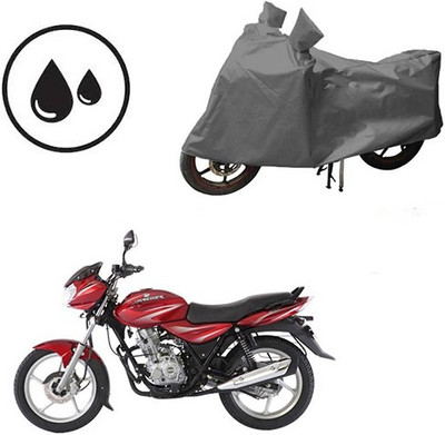 RPSENTTERPR Waterproof Two Wheeler Cover for Bajaj(Discover 125 DTS-i, Grey)