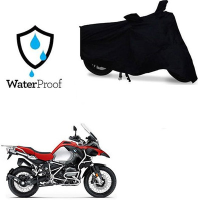 Mdstar Waterproof Two Wheeler Cover for BMW(R 1200 GS, Black)