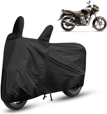 AutoRetail Two Wheeler Cover for Bajaj(Discover 100 DTS-i, Black)