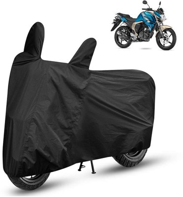 THE REAL ARV Two Wheeler Cover for Yamaha(FZ, Black)