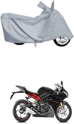 Coverit Two Wheeler Cover for Triumph(Silver)