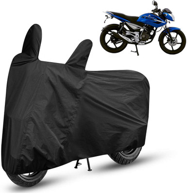 THE REAL ARV Two Wheeler Cover for Bajaj(XCD 125cc, Black)