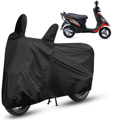 AutoRetail Two Wheeler Cover for TVS(Streek, Black)
