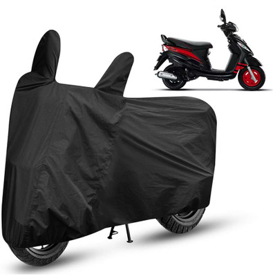 THE REAL ARV Two Wheeler Cover for Mahindra(Rodeo RZ, Black)